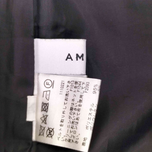 アメリ AMERI サイドボタンハイウエストスラックス レディース JPN:S