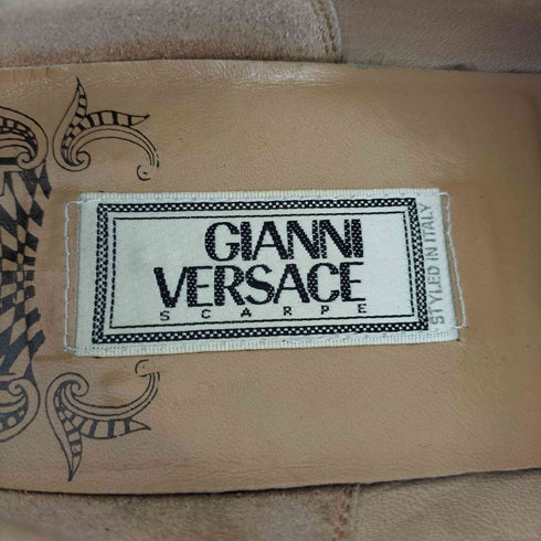 ジャンニヴェルサーチ GIANNI VERSACE レザースポック メンズ 41 1/2