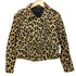 ザラ ZARA Y2K レオパード ダブルライダースジャケット レディース import:L