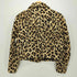 ザラ ZARA Y2K レオパード ダブルライダースジャケット レディース import:L