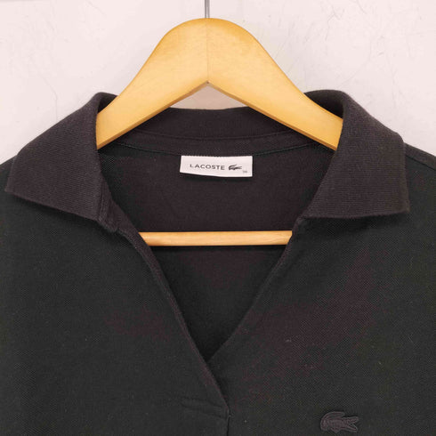 ラコステ LACOSTE スキッパーネックポロ レディース 36