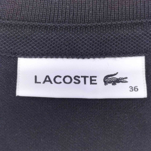 ラコステ LACOSTE スキッパーネックポロ レディース 36