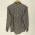 POP ENGLAND ポップ イングランド スクエア 総柄 B.D L/S シャツ メンズ L
