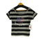 S/S ボーダー Tシャツ スタッズ加工 レディース