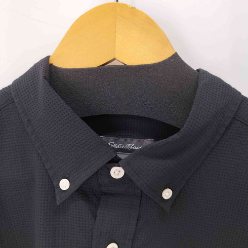 エディーバウアー Eddie Bauer BD S/S シアサッカーシャツ メンズ import:L
