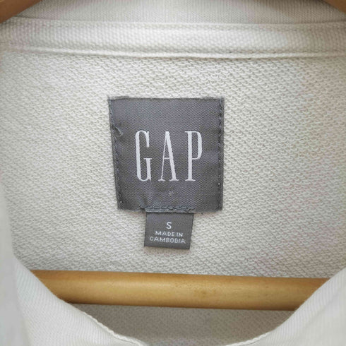 ギャップ Gap 24SS JHALF ZIP LG CARLS STONE ロゴ ハーフジップ スウェット メンズ import:S