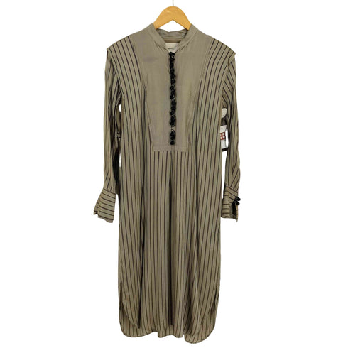 トゥデイフル TODAYFUL Silk Stripe Dress レディース JPN:36