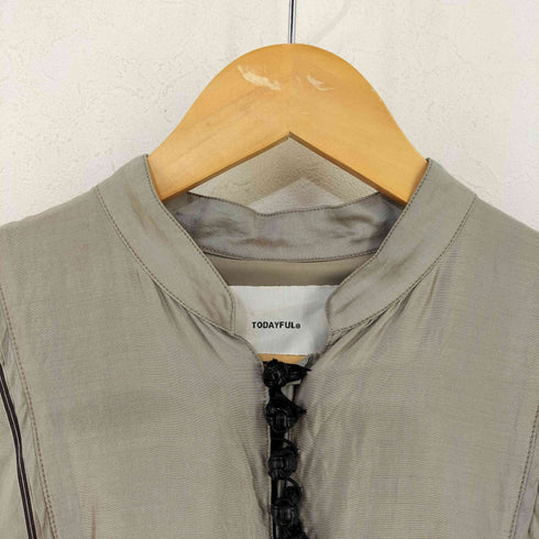 トゥデイフル TODAYFUL Silk Stripe Dress レディース JPN:36