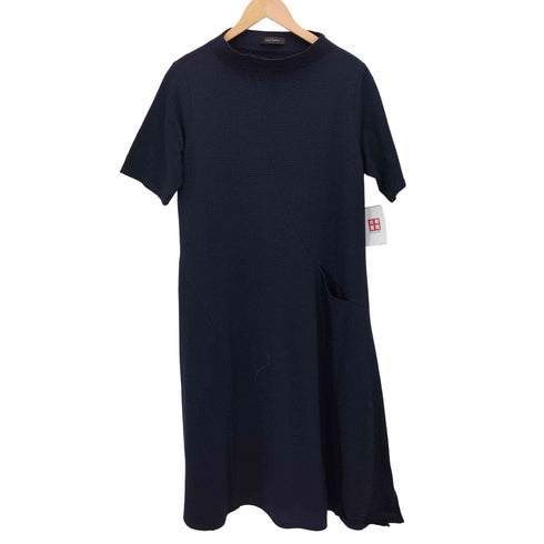 HALF NOTE 24SS ストレッチ シアサッカー ワンピース レディース JPN:M