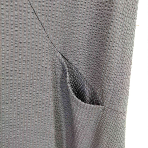 HALF NOTE 24SS ストレッチ シアサッカー ワンピース レディース JPN:M