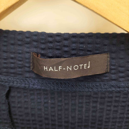 HALF NOTE 24SS ストレッチ シアサッカー ワンピース レディース JPN:M