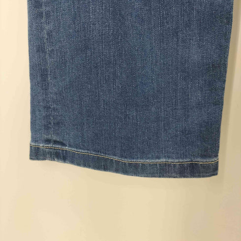 ヤヌーク YANUK ワイド ストレート ストレッチ デニム パンツ レディース US:25