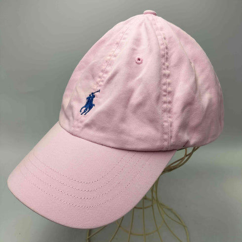 ポロラルフローレン POLO RALPH LAUREN ロゴ ポニー刺繍 キャップ レディース ONE SIZE