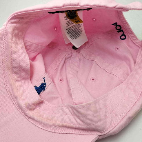 ポロラルフローレン POLO RALPH LAUREN ロゴ ポニー刺繍 キャップ レディース ONE SIZE