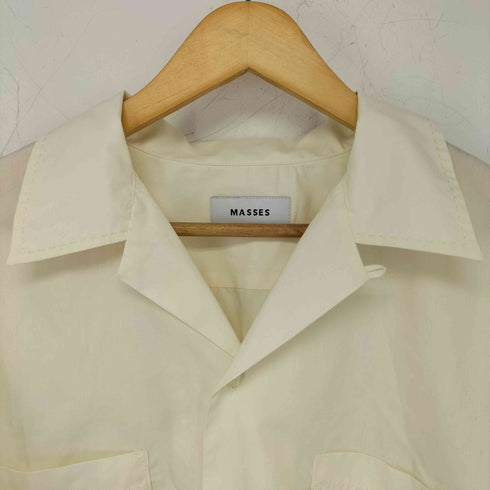 マシス MASSES H.S SHIRT S/S 開襟シャツ メンズ L