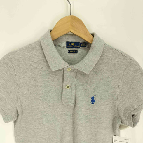 ポロラルフローレン POLO RALPH LAUREN SKINNY FIT ポニー刺繍 S/S ポロシャツ レディース import:XS