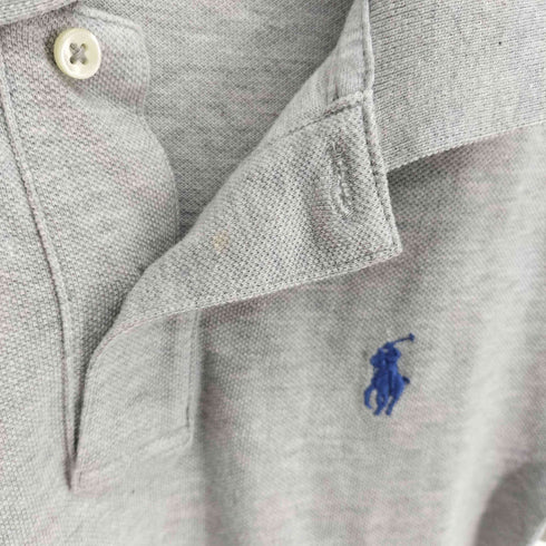 ポロラルフローレン POLO RALPH LAUREN SKINNY FIT ポニー刺繍 S/S ポロシャツ レディース import:XS