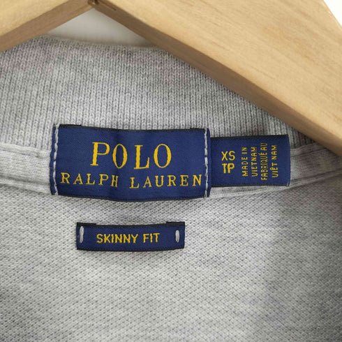ポロラルフローレン POLO RALPH LAUREN SKINNY FIT ポニー刺繍 S/S ポロシャツ レディース import:XS