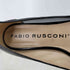 ファビオルスコーニ FABIO RUSCONI ポインテッドトゥ シースルーフラットパンプス レディース JPN:37