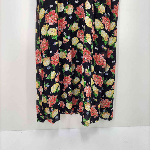 ローラアシュレイ LAURA ASHLEY フローラル柄 S/S ワンピース レディース EUR:44