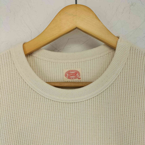 フルカウント FULLCOUNT ヘビーウェイトワッフルサーマルTシャツ メンズ 44