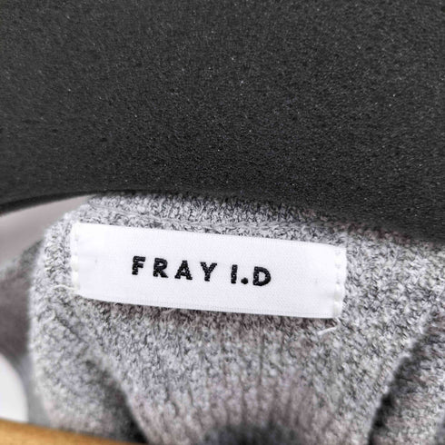 フレイアイディー FRAY I.D リネンブークレノースリーブプルオーバー レディース FREE