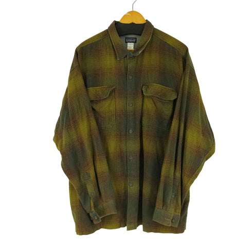 パタゴニア patagonia 4年製 Fjord Flannel Shirt メンズ import:XL