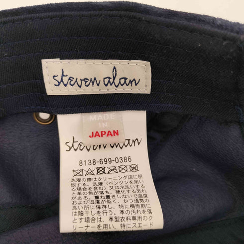 スティーブンアラン Steven Alan ピッグスキンキャップ メンズ