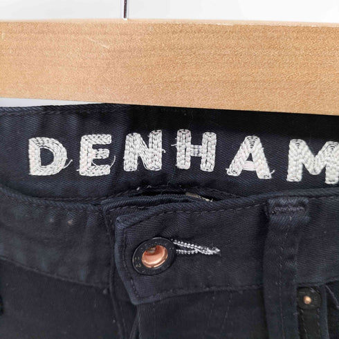 デンハム DENHAM RAZOR SLIM FIT ブラックスリムデニムパンツ レディース W27