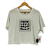 エムエムシックスメゾンマルジェラ MM6 Maison Margiela 23SS グラフィックロゴデザイン クロップド半袖Tシャツ カットソー レディース 16