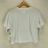 エムエムシックスメゾンマルジェラ MM6 Maison Margiela 23SS グラフィックロゴデザイン クロップド半袖Tシャツ カットソー レディース 16