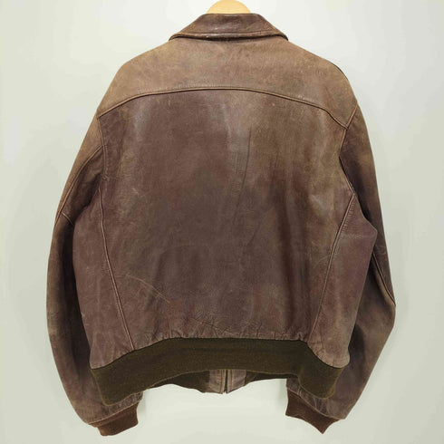 CALIFORNIAN PONY HIDE Servalジッパー 50S ジップアップ レザージャケット メンズ