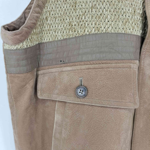 ARTEMODENA ドッキングジップアップベスト メンズ JPN:L