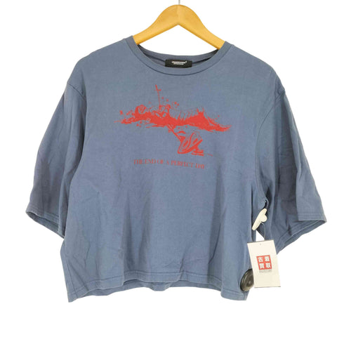 アンダーカバー UNDERCOVER 24SS THE END OF A PERFECT DAY クロップド半袖Tシャツ カットソー レディース 2