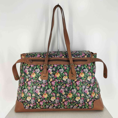 ケンゾーパリス KENZO PARIS 裏地チェック 花柄 トートバッグ レディース