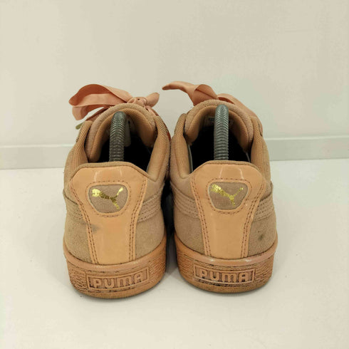 プーマ PUMA SUEDE HEART SATIN スエード ハートサテンリボン ローカットスニーカー レディース JPN:25