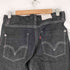 リーバイスレッド Levis RED ブラックテーパードデニムパンツ メンズ