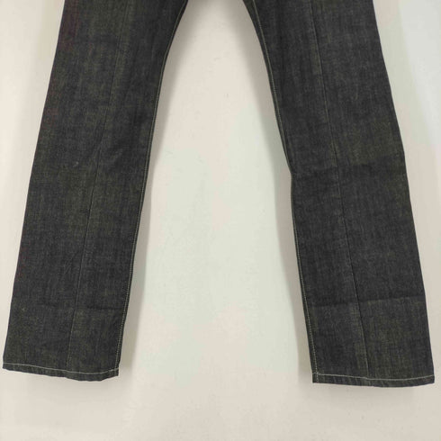 リーバイスレッド Levis RED ブラックテーパードデニムパンツ メンズ
