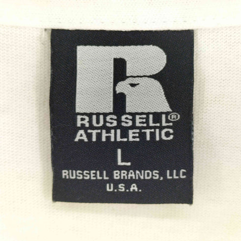 ラッセルアスレチック RUSSELL ATHLETIC 胸元刺繍 S/S Tシャツ メンズ import:L