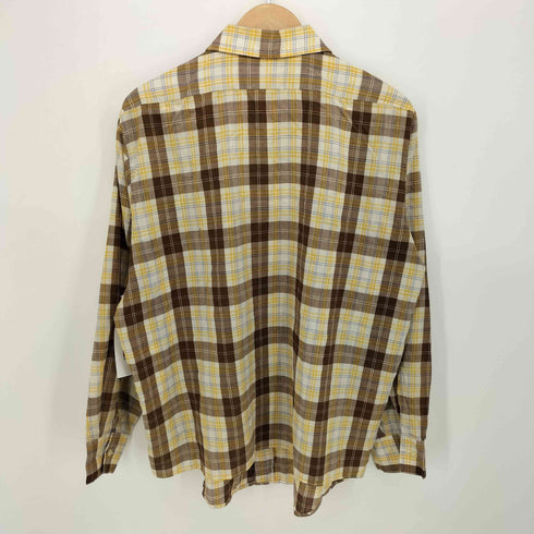 70s vintage マドラスチェックシャツ メンズ