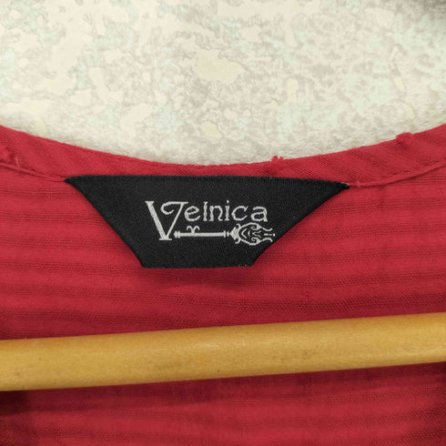 ヴェルニカ Velnica ドットデザイン コットンワンピース レディース