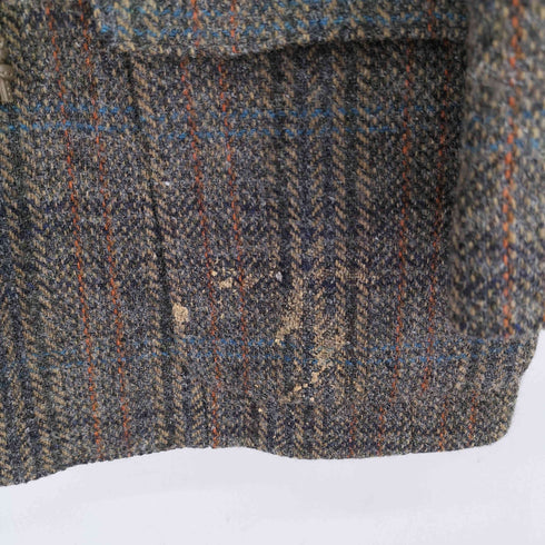 パパス papas 総柄 ウール テーラードジャケット メンズ JPN:M