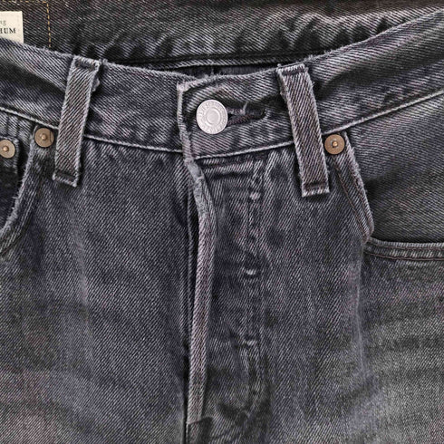 リーバイス Levis MADE IN THE USA 501(R) ブラック デニムパンツ メンズ W29 L32