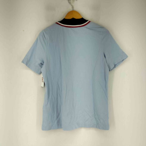トミーヒルフィガー TOMMY HILFIGER ストライプカラークルーネックTシャツ レディース import:M