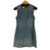 ザラ ZARA ノースリーブデニムワンピース レディース import:M