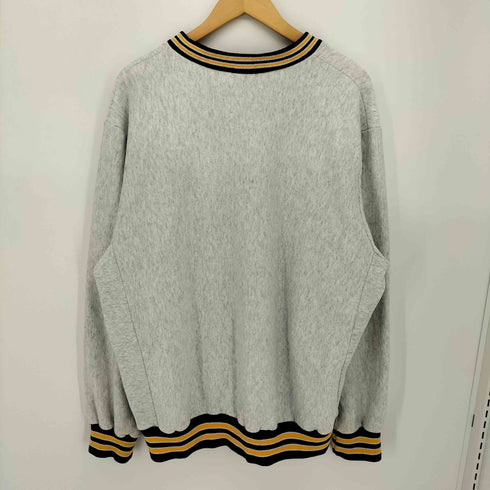 PIONEER SPORTS 90s USA製 LYCOMING FOOTBALL Vネックスウェット メンズ import:XL