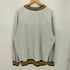 PIONEER SPORTS 90s USA製 LYCOMING FOOTBALL Vネックスウェット メンズ import:XL