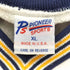 PIONEER SPORTS 90s USA製 LYCOMING FOOTBALL Vネックスウェット メンズ import:XL