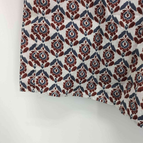 パークス PARKES ノースリーブ花柄ワンピース レディース M