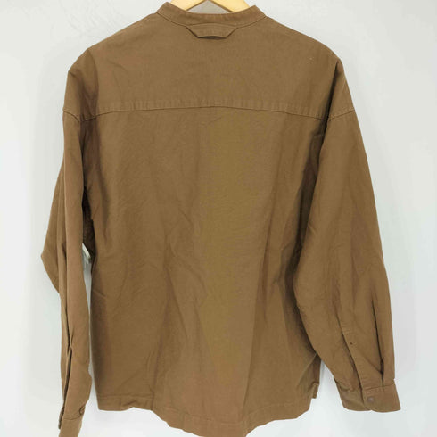 ムジラボ MUJI labo オックススタンドカラーシャツ メンズ S~M